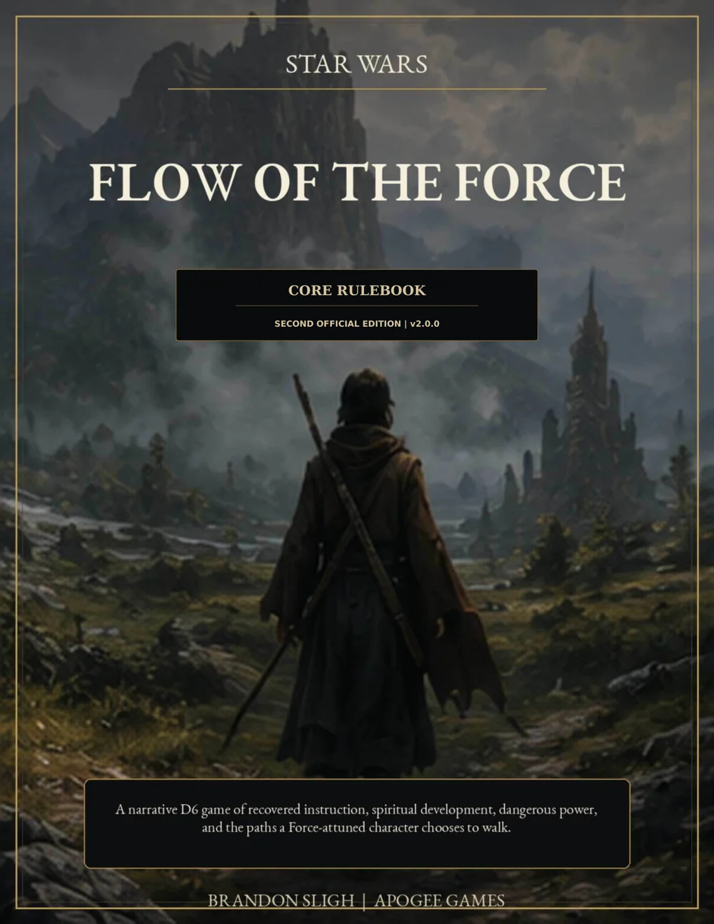Cover of Star Wars: Flow of the Force Core Rulebook